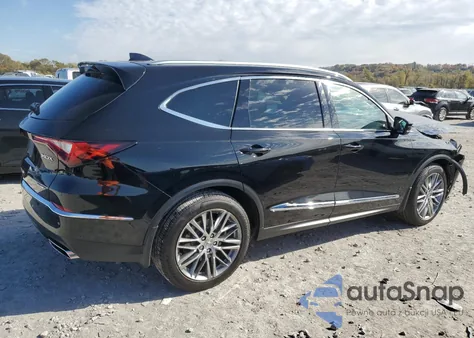 2022 Acura Mdx Advance z USA, uszkodzony, nr VIN 5J8YE1H80NL022351